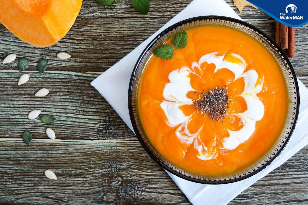 Súp bí đỏ và hạt chia