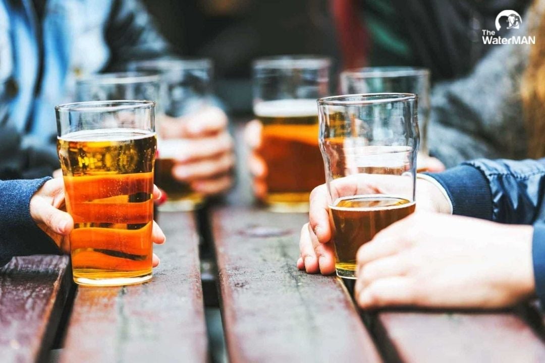 Bia rượu làm nặng hơn tình trạng sưng viêm khi mắc amidan