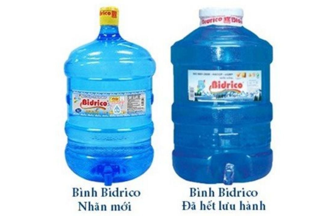 Cách phân biệt nước tinh khiết Bidrico thật và giả