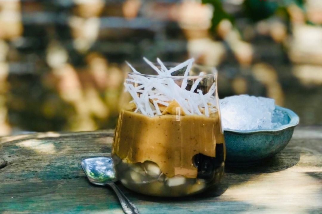Cafe cốt dừa phù hợp để thưởng thức trong mọi điều kiện thời tiết