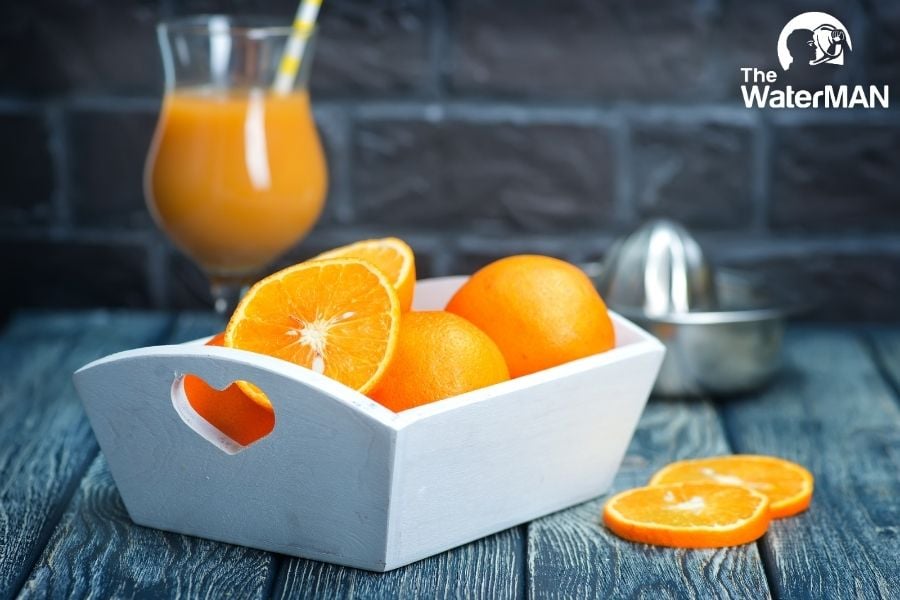 Nước cam chứa nhiều vitamin c và khoáng chất giúp cơ thể tăng đề kháng hiệu quả