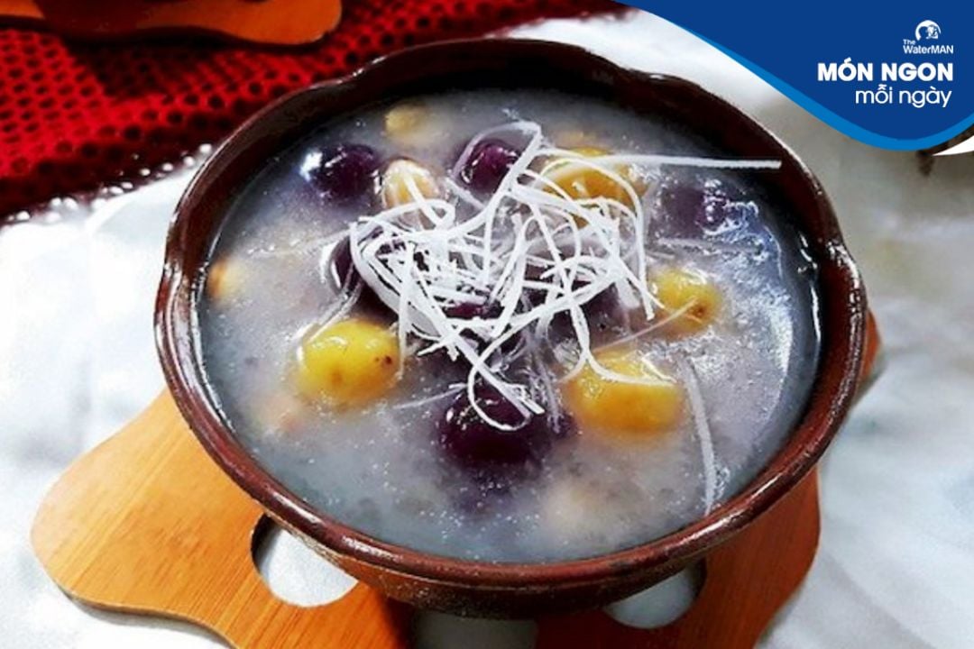 Chè khoai dẻo trở thành món ăn quen thuộc của người Việt