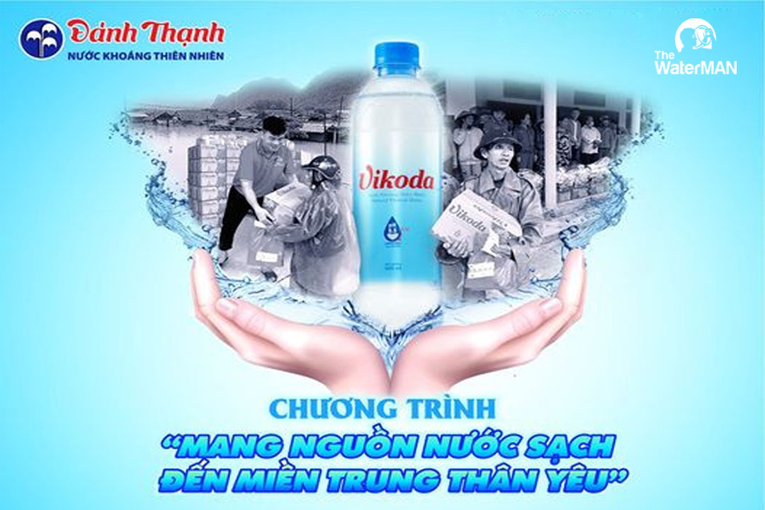 Chương trình mang nguồn nước sạch đến miền trung thân yêu