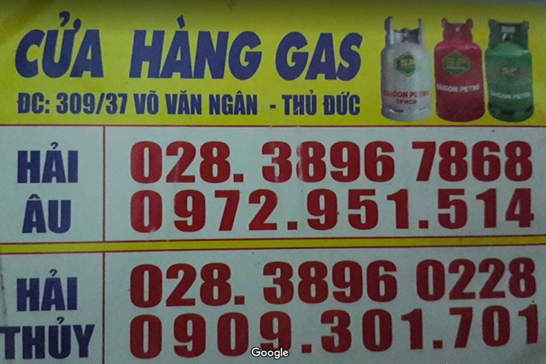 Đại lý gas Hải Âu