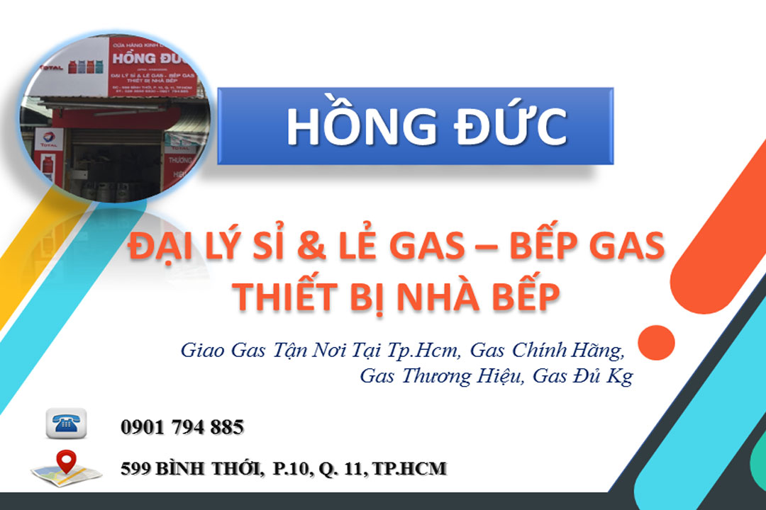 Đại lý gas Hồng Đức