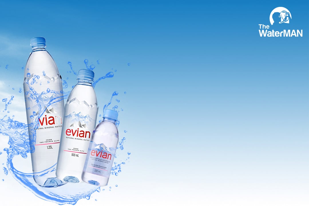 Các sản phẩm của nước Evian