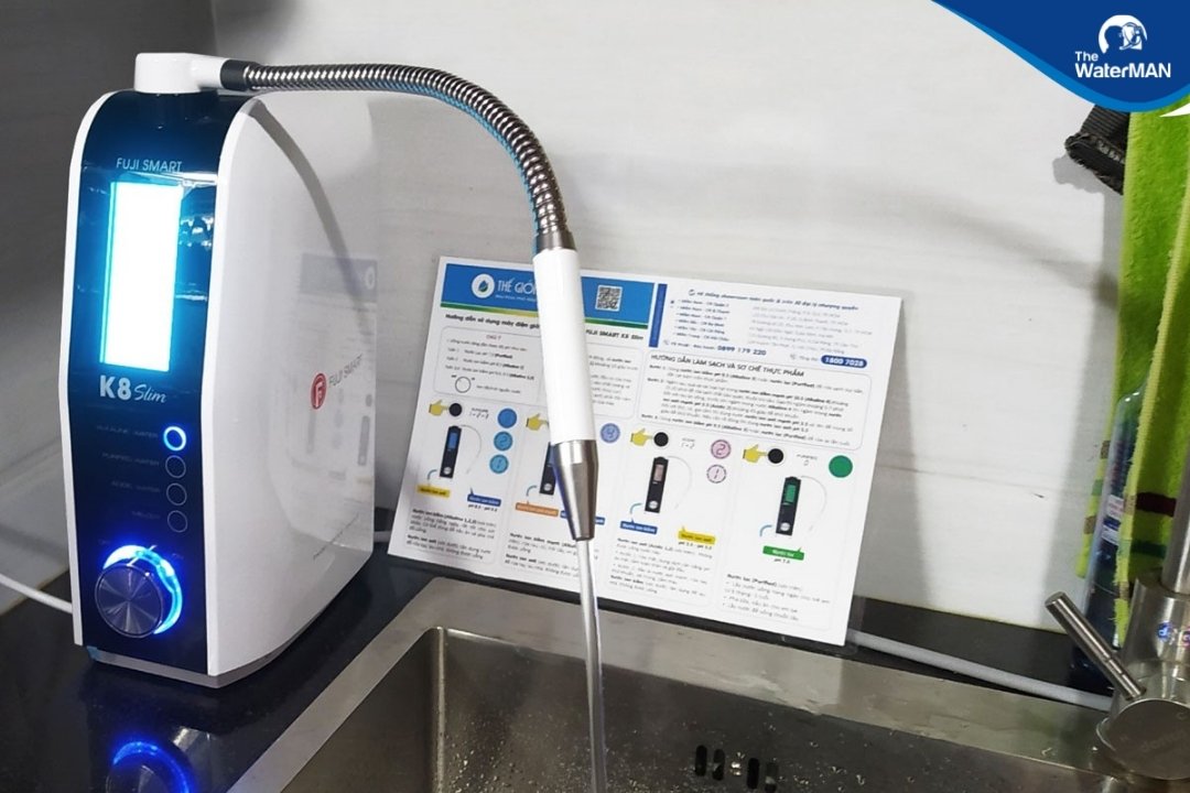 Máy lọc nước kiềm Fuji Smart K8 Slim