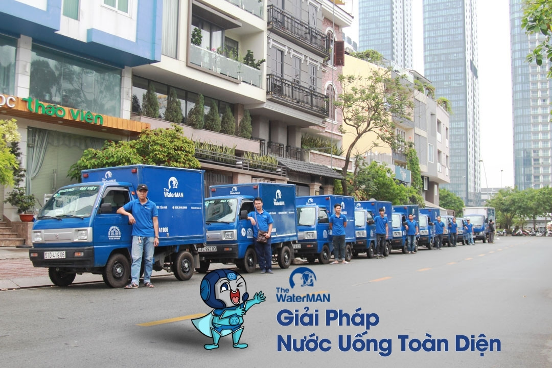 The Water MAN cung cấp giải pháp nước uống toàn diện