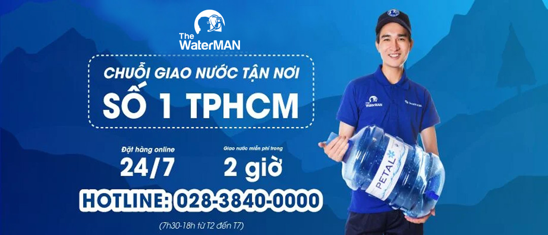 Chuỗi giao nước tận nơi The Water MAN