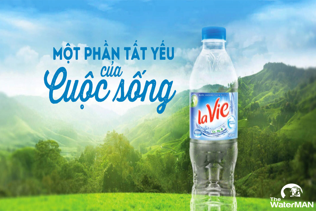 Lavie là nước khoáng tốt cho cơ thể, là thương hiệu đóng chai bán chạy hàng đầu Việt Nam.