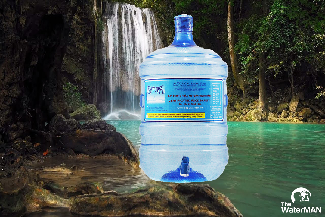 Nước uống Sapuwa 19L đóng bình