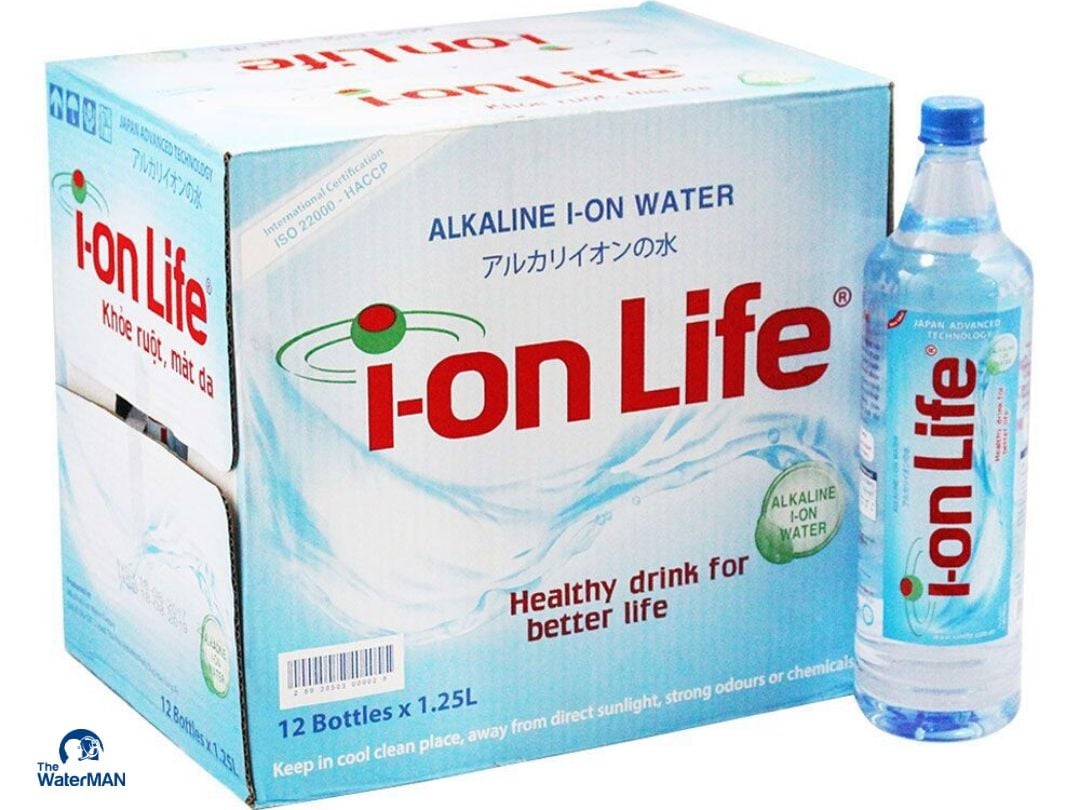 Nước kiềm i-on Life chai 1.25 lít