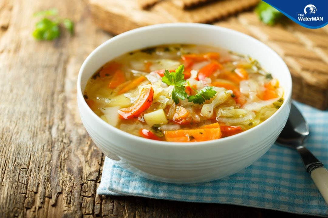 Canh khoai tây cà chua
