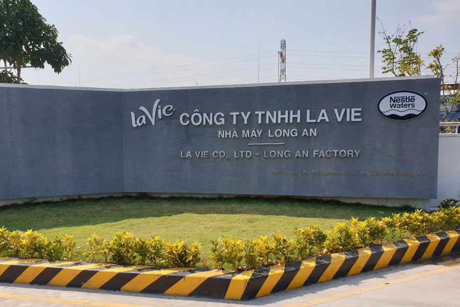 Nhà máy Lavie đặt tại Long An