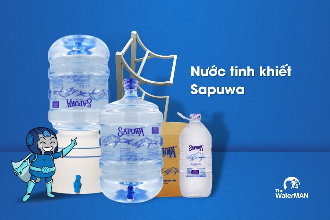 Nước tinh khiết Sapuwa