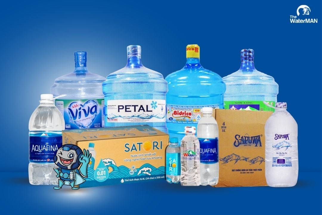 Các thương hiệu nước uống bán chạy nhất hiện nay