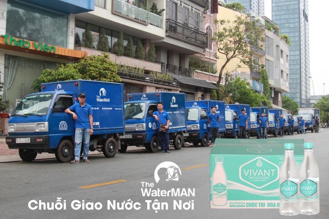 Chuỗi giao nước Vivant tận nơi TP HCM