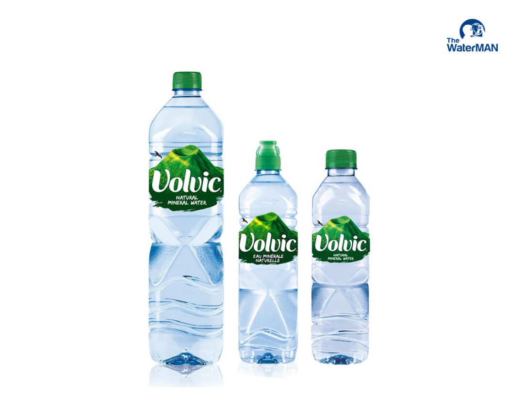 Nước suối Volvic chai 500ml và 1.5L