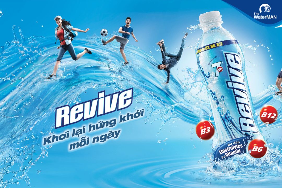 Revive với công thức bù nước I-hydr8, mang lại cảm giác sảng khoái