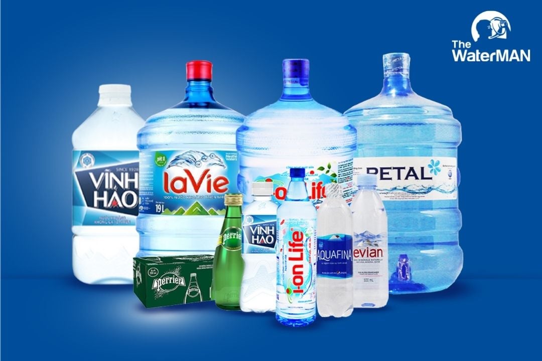 The Water MAN là đối tác chiến lược của của gần 20 thương hiệu nước uống trong và ngoài nước