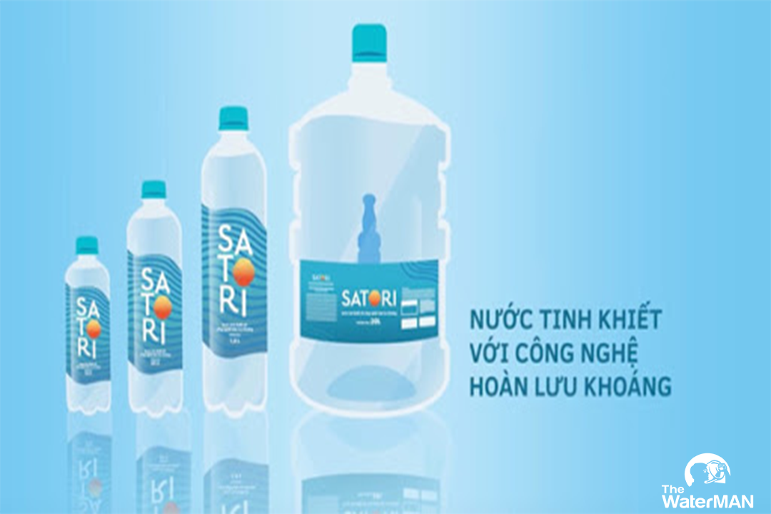 Satori là nước hoàn lưu khoáng, được lọc với công nghệ RO nhưng vẫn giữ lại những khoáng chất tốt cho cơ thể.