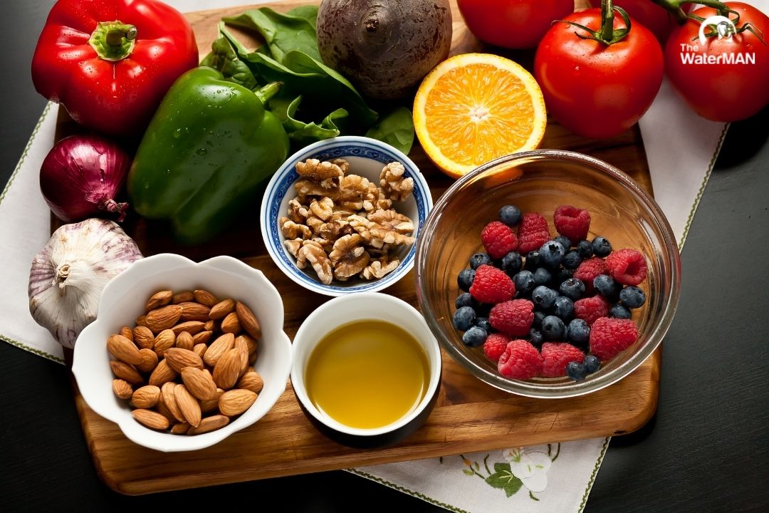 Ngũ cốc nguyên hạt, trái cây, rau củ bổ sung vitamin, kháng viêm hiệu quả