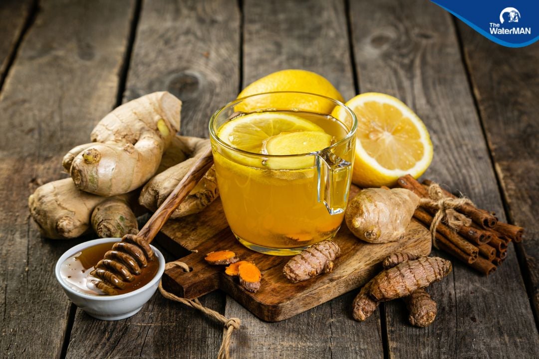 Trà nghệ gừng mật ong