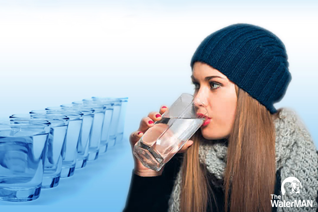 Thói quen "lười" uống nước trong mùa đông dễ gây nên tình trạng mất nước cho cơ thể