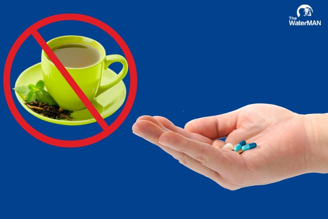 Uống thuốc bằng nước trà có thể sinh ra những thành phần gây hại cho cơ thể