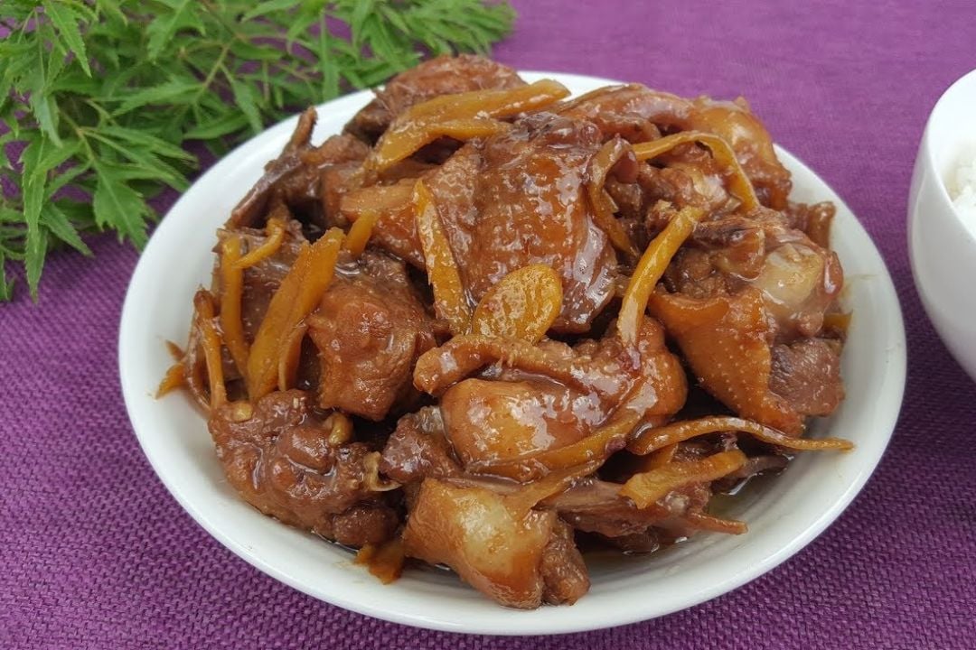 Vịt kho gừng