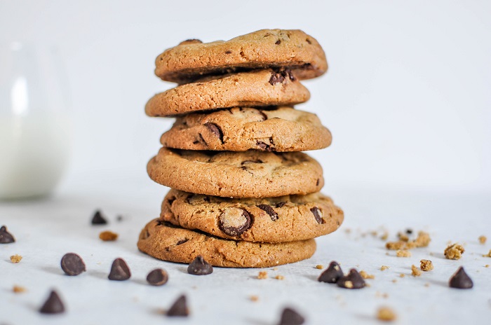 Bánh cookie hạt điều chocolate là loại bánh tốt cho sức khỏe.