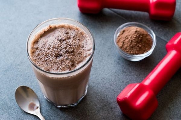 Sử dụng cacao sau buổi tập thể dục nhằm lấy lại tích điện thời gian nhanh chóng