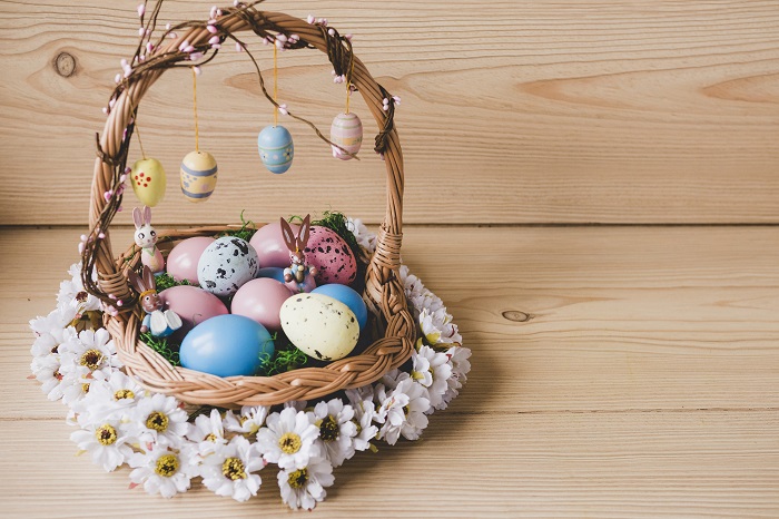 Những quả trứng Phục Sinh là món quà được ưa chuộng trong lễ Phục Sinh.