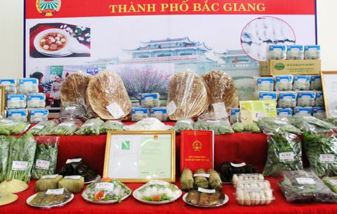 Thành phố Bắc Giang có 11 sản phẩm tham gia đánh giá, xếp hạng sản phẩm OCOP đợt 1/2023