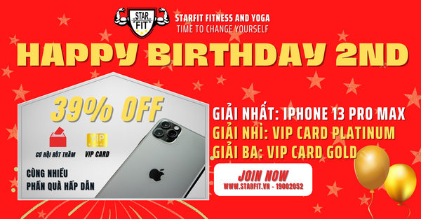Sinh nhật lần thứ 2 của chi nhánh Starfit Tô Ngọc Vân