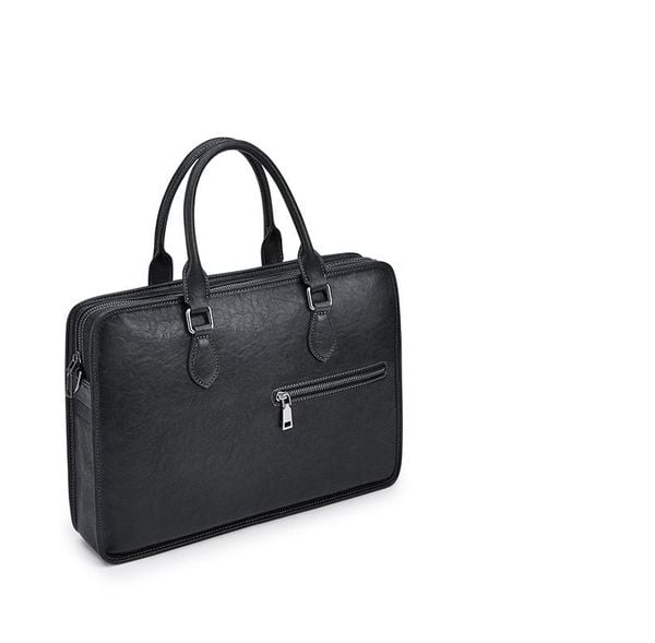 Cặp Da Thật VEG Patina Cao Cấp William POLO Đựng Laptop & Hồ Sơ TUDA TUDA SBM412 : hình 7