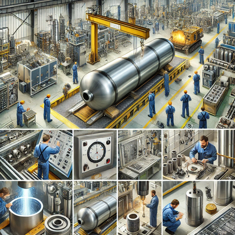 QUY TRÌNH CHẾ TẠO BÌNH NÉN KHÍ 01 MNV