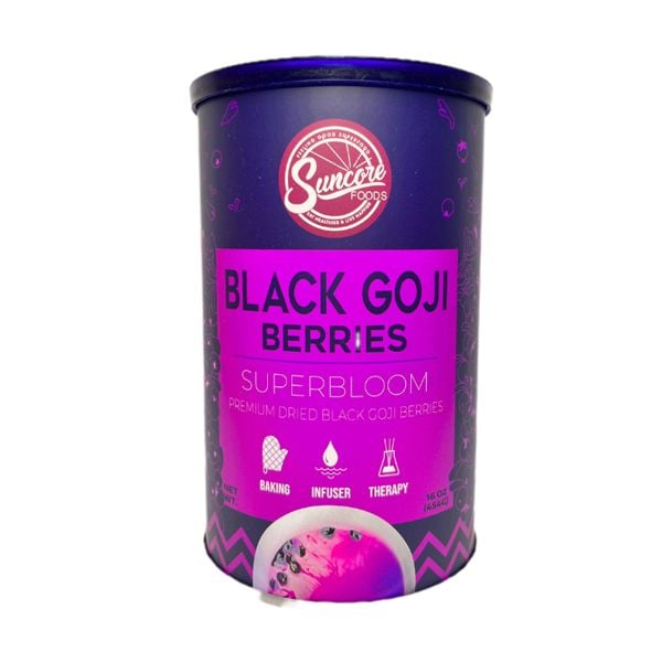Hắc kỷ tử Mỹ Suncore Food Black Goji Berries hộp 454g