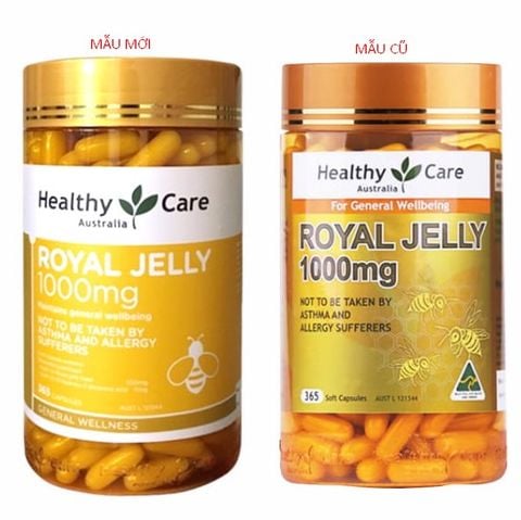 Healthy Care Royal Jelly 1000mg - Sữa Ong Chúa 365 viên