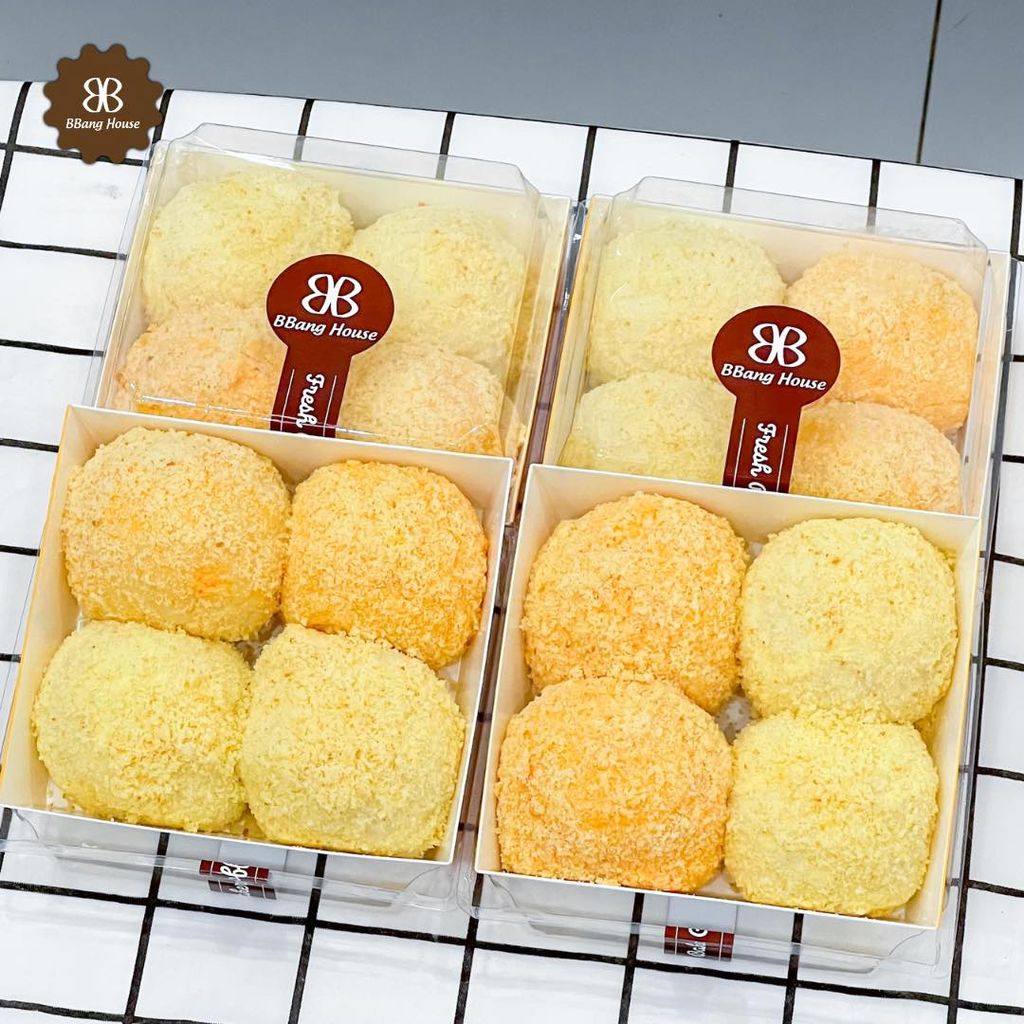 BBANG HOUSE - ĐỊA CHỈ MUA BÁNH CUSTARD NHÂN KEM SỮA HOT TREND KHÔNG CẦN CHEN LẤN