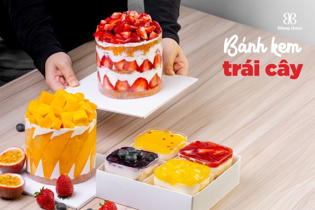 Nhỏ xinh hay trọn vị? So sánh hai “ngôi sao bánh kem trái cây” tại BBang House