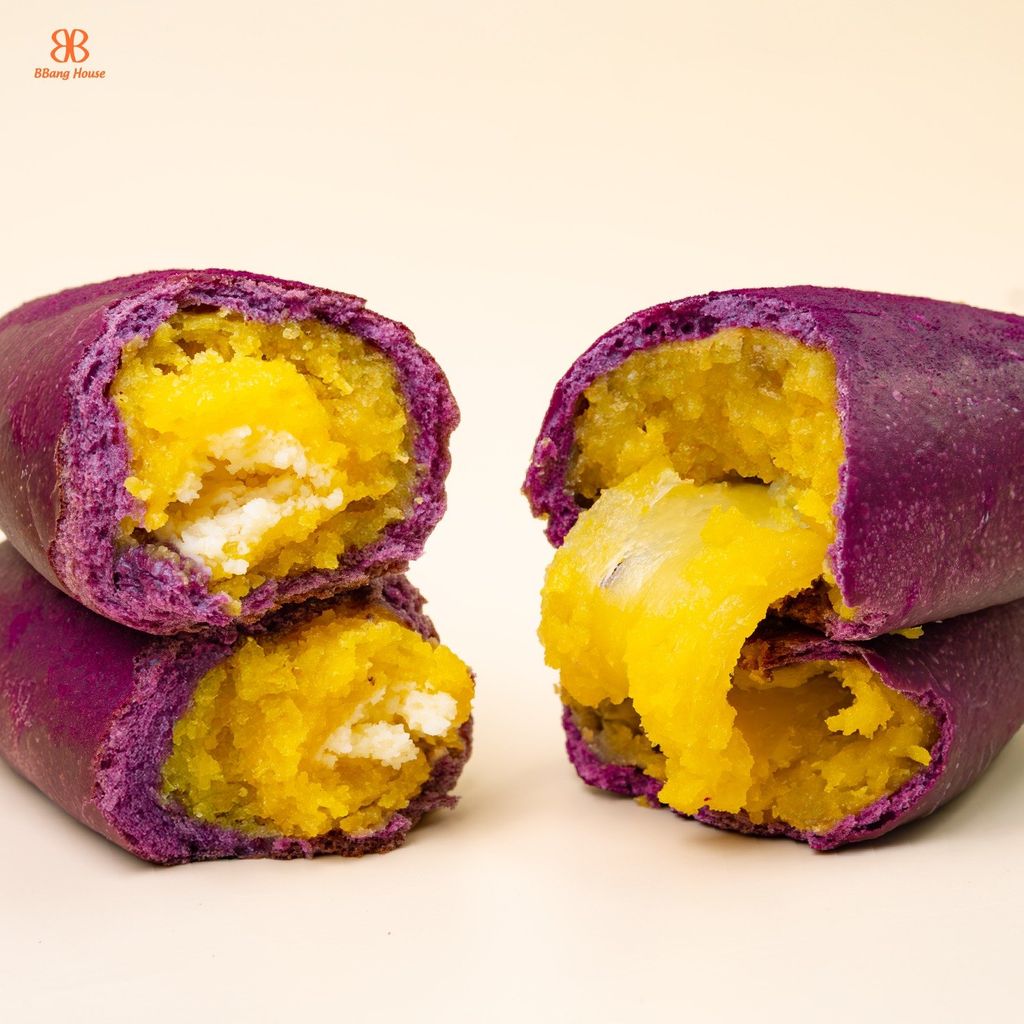 Bánh Mì Khoai Lang Tím - Món Ăn Mới Lạ Cho Người Yêu Khoai Lang & Phô Mai
