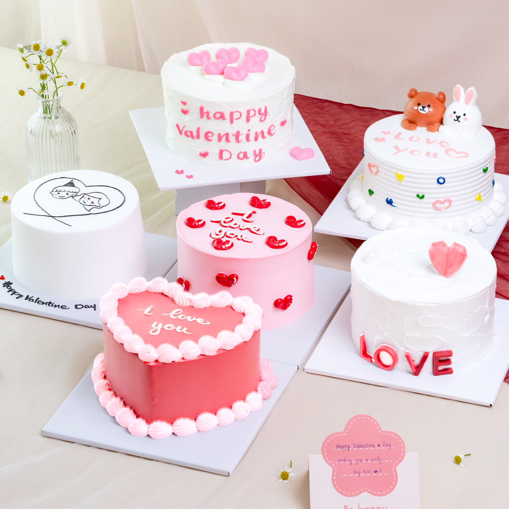 4 Mẫu Bánh Kem Valentine 