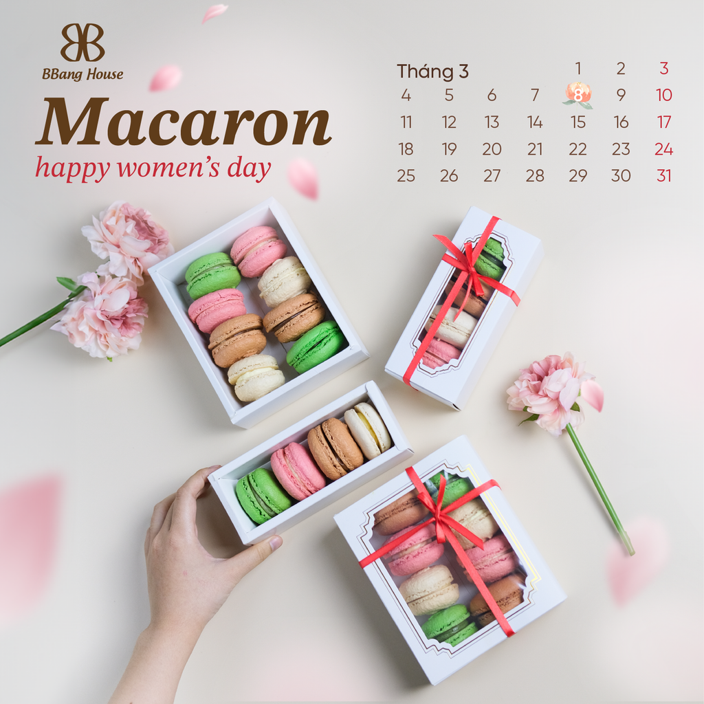 Bí Quyết Chọn Bánh Macaron Làm Quà Tặng 8/3 Cho Phái Nữ