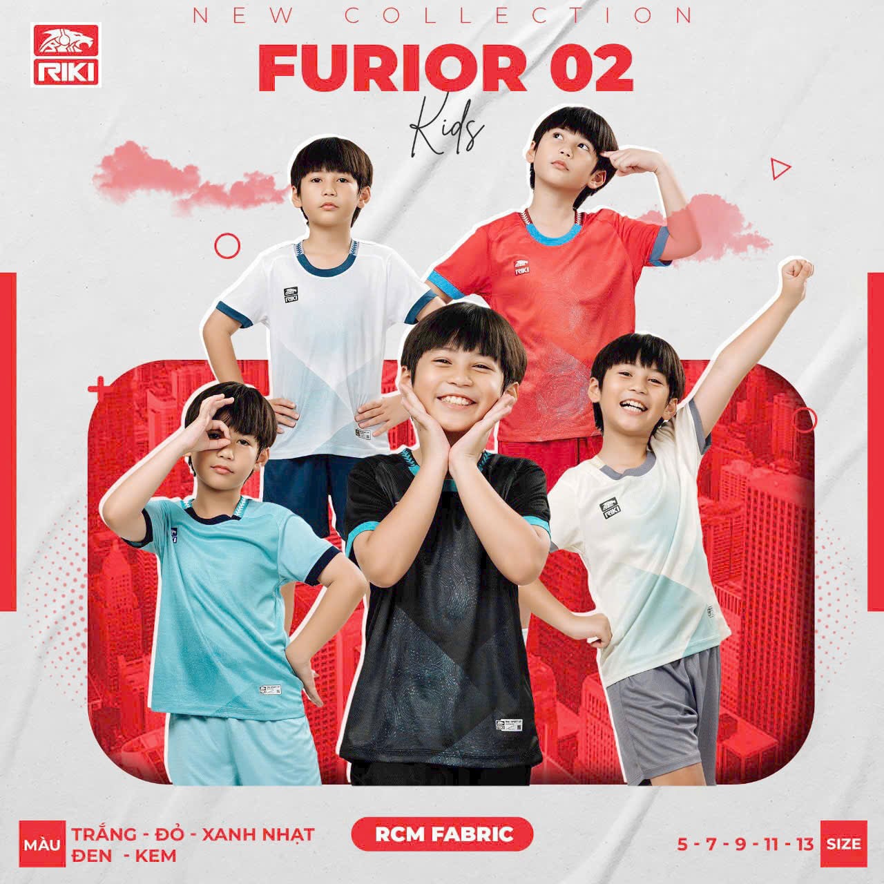 QUẦN ÁO BÓNG ĐÁ TRẺ EM