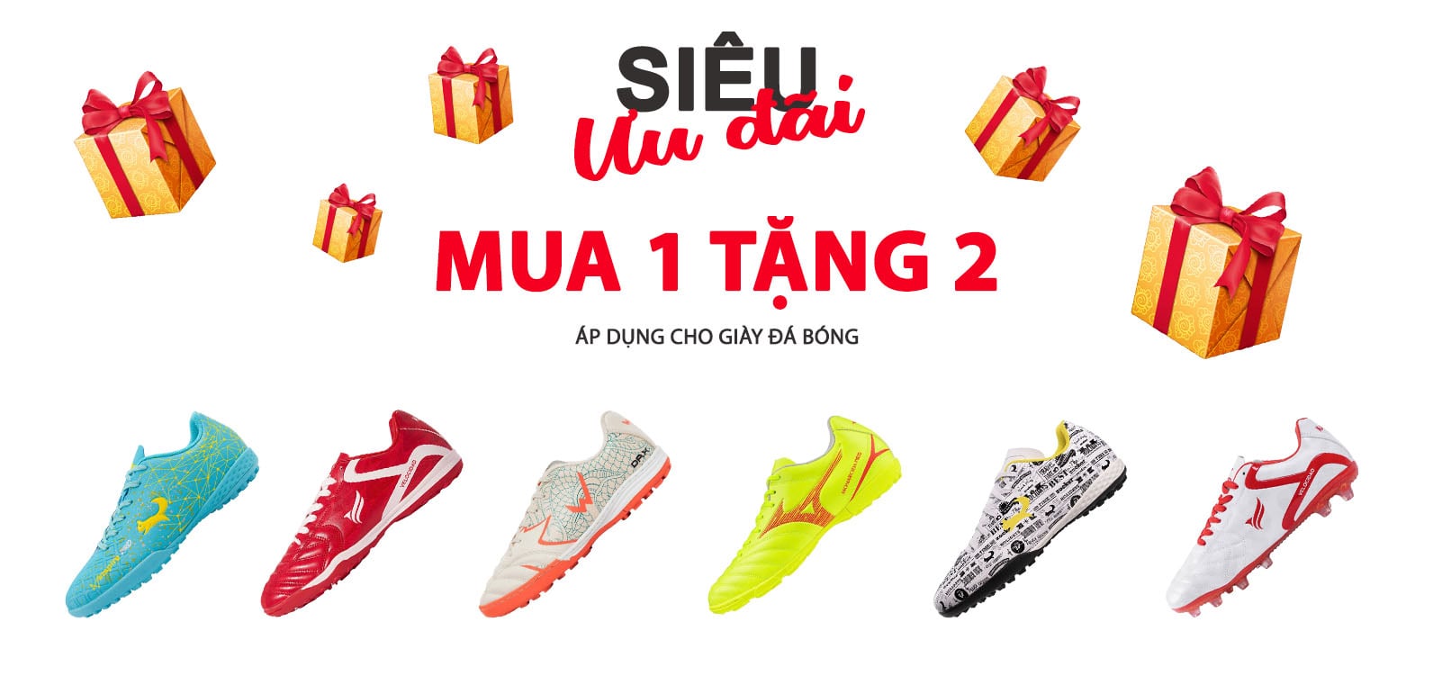 Giày Bóng Đá ZOCKER, PAN, JGBL, KAMITO, MITRE, WIKA, MIRA
