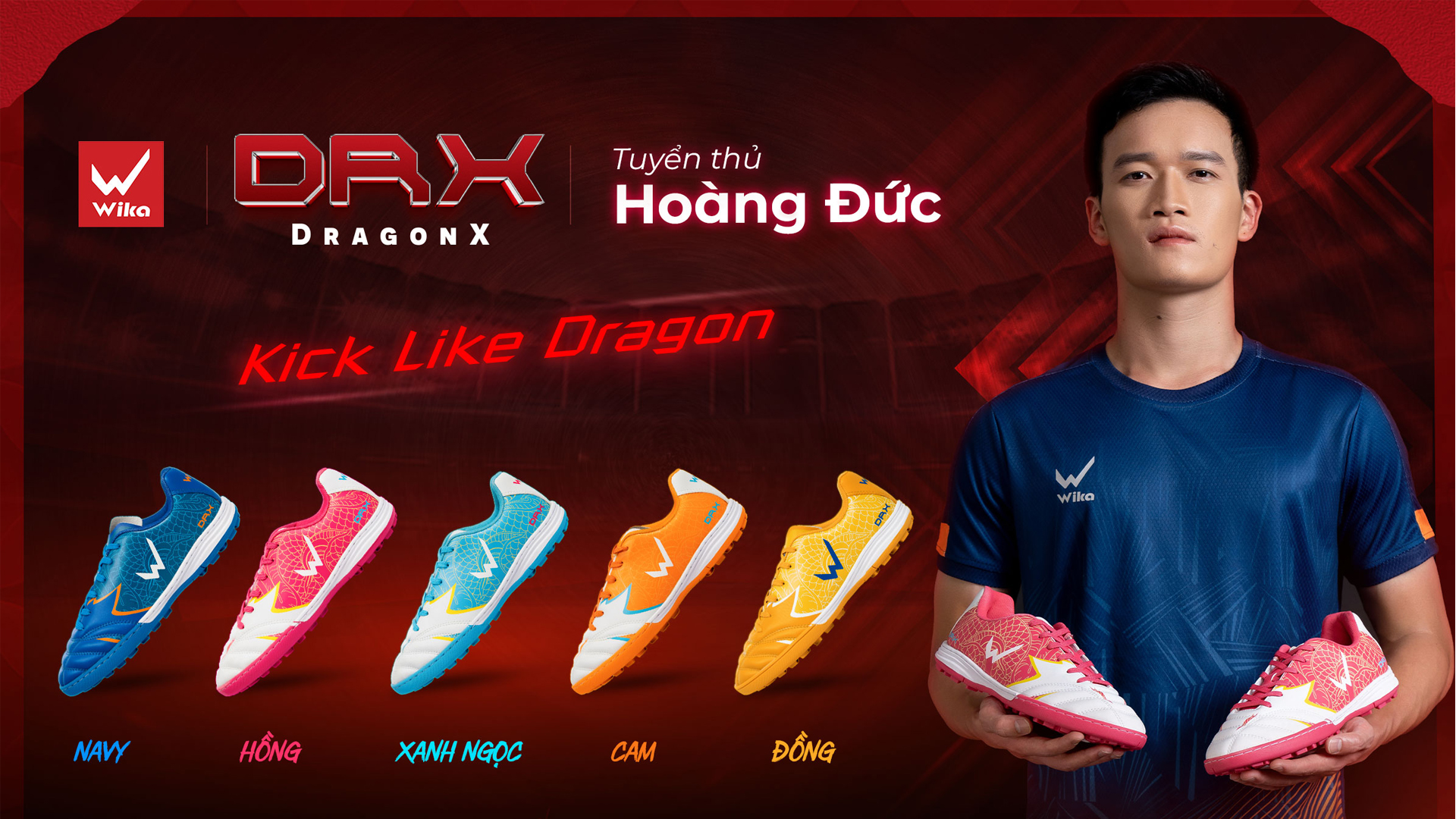 Giày đá bóng Wika