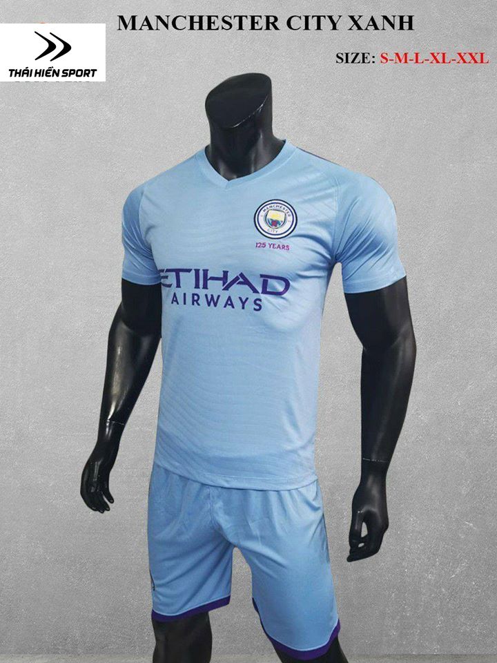 QA bóng đá Manchester city xanh