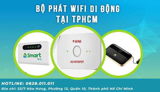 Bộ phát Wifi di động tại TPHCM
