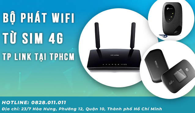Bộ phát Wifi từ Sim 4G TP Link tại TPHCM